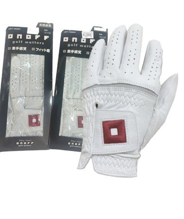 ONOff  Golf Glove 男士高爾夫手套 羊皮柔軟舒適